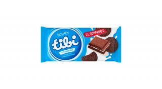 Tibi tejcsokoládé csokoládékrém caramel és keksz 100 g