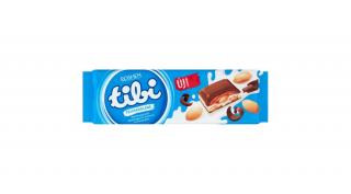 Tibi tejcsokoládé földimogyoróval, földimogyorós krémmel és karamellel 295 g