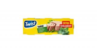 Twist tonhaltörzs növényi olajban, zöldfűszeres ízesítéssel 3 x 80 g