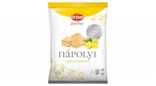 Urban Classics hozzáadott cukor nélkül nápolyi citromízű krémmel 180 g