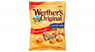 Werther s Original cukormentes tejszínes töltetlen keménycukorka édesítőszerekkel 70 g