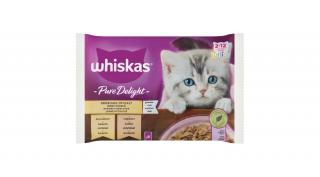 Whiskas alutasak 4pack Junior szárnyas Casserole 4*85gr
