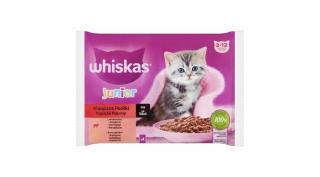 Whiskas Junior alutasakos eledel klasszikus válogatás 4*85g