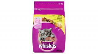 Whiskas Junior teljes értékű állateledel junior macskák számára csirkehússal 300 g