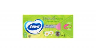 Zewa Deluxe Camomile Comfort illatosított papírzsebkendő 3 rétegű 90 db