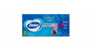 Zewa Deluxe illatmentes papírzsebkendő 3 rétegű 90 db