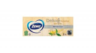 Zewa Deluxe Spirit Of Tea illatosított papírzsebkendő 3 rétegű 10 x 10 db