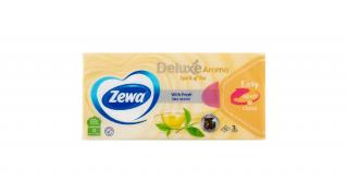 Zewa Deluxe Spirit Of Tea illatosított papírzsebkendő 3 rétegű 90 db