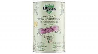 Zig Zag citronella gyertya alumínium dobozban (24 órás égési időtartam) 120g