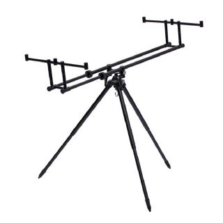 DAM Alu rod pod háromlábú horgászbot tartó állvány, fekete