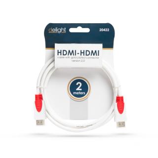 Delight Gold 4K HDMI 1.4V 3D kábel, 2m