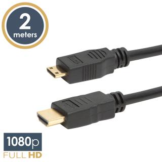 Delight Gold HDMI 2.0 High Speed 4K kábel (HDMI dugó - mini HDMI dugó), 2m