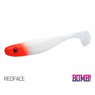 Delphin BOMB! Rippa gumihal, Redface, 8cm, 5db