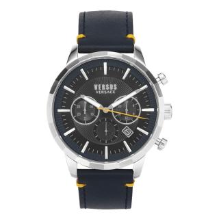 VERSUS VERSACE Eugene Chronograph férfi karóra, bőr szíj, quartz