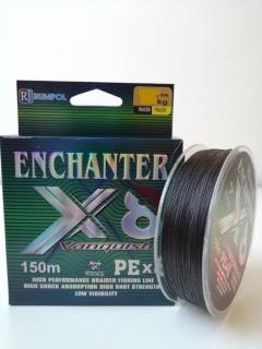 Enchanter Vanquish PE X8 150m 0,20mm 16,7 kg  Fonott Zsinór