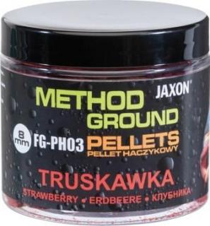 Method Ground Pellets Eper Fúrt Horog Pellet 8mm 100g