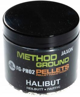 Method Ground Pellets Halibut Fúrt Horog Pellet 8mm 100g