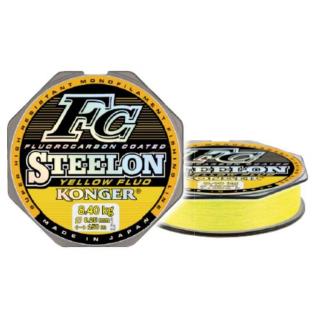 Steelon FC Yellow Fluo 0,20mm 150m 5,8kg Monofil Damil Fluo Sárga