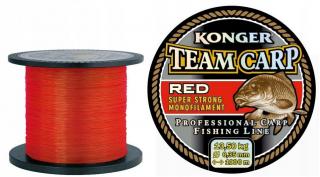 Team Carp Red 0,30mm 1000m 11,3kg Pontyozó Damil Piros