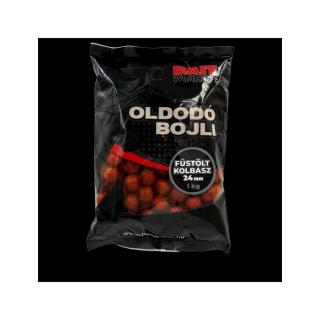 BAIT MAKER Oldódó bojli 24 mm Füstölt Kolbász 1 kg