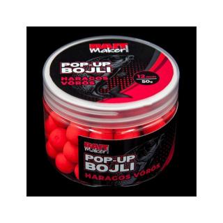 BAIT MAKER Pop Up Bojli 12 mm Haragos Vörös (fűszeres) 50 g