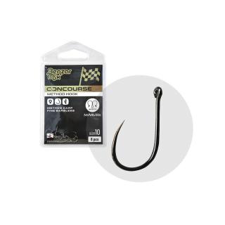 Benzar Concourse Method Carp Fine Barbless horog 10-es méret (szakáll nélküli)