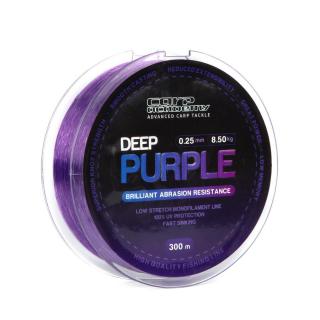 Carp Academy DEEP PURPLE pontyozó monofil zsinór 300m 0,25mm 8,50kg