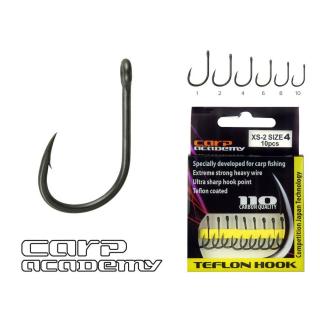 Carp Academy Teflon XS-2 hook 1-es horog