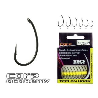 Carp Academy Teflon XS-4 hook 1-es horog