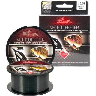 CARP EXPERT METHOD FEEDER Fekete teflon zsinór 300m 25-ös