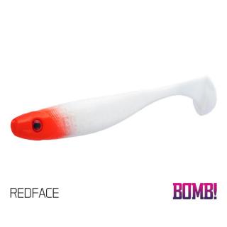 Delphin BOMB! Gumihal Rippa 5cm  5db/cs REDFACE