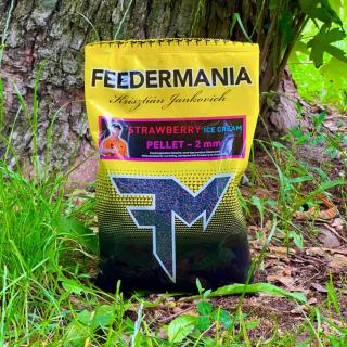 Feedermánia 60:40 PELLET MIX 2mm Strawberry Ice cream