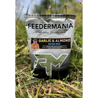 Feedermánia GROUNDBAIT 50/50 MIX GARLIC  ALMOND etetőanyag