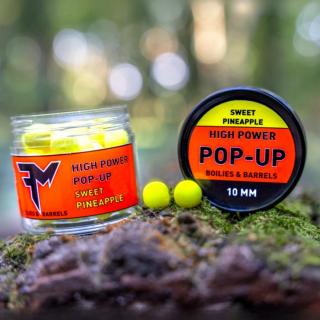 Feedermánia HIGH POWER POP-UP BOILIES  BARRELS 10 MM SWEET PINEAPPLE