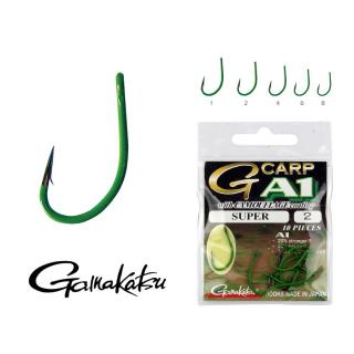 GAMAKATSU A1 Carp Green Super hook 2-es horog