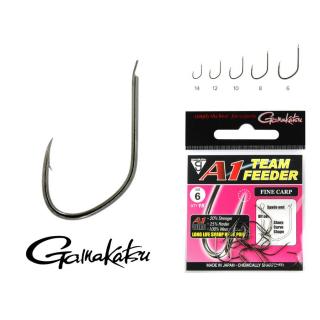 GAMAKATSU A1 Team Feeder Fine Carp hook 10-es horog