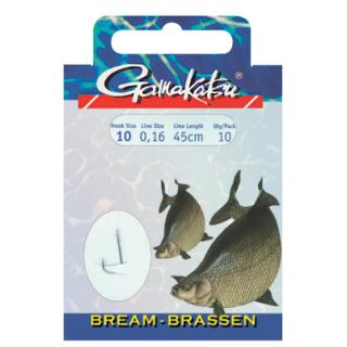 GAMAKATSU BREAM ELŐKÖTÖTT horog 10db/csomag 16-os méret