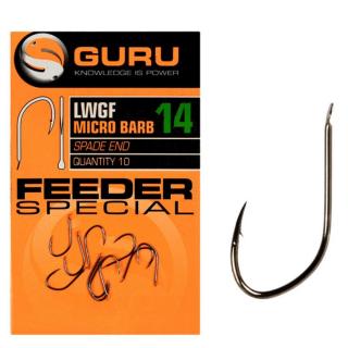 GURU Feeder Special Hook (Barbed/Spade End) 10-es horog (szakállas, lapkás)