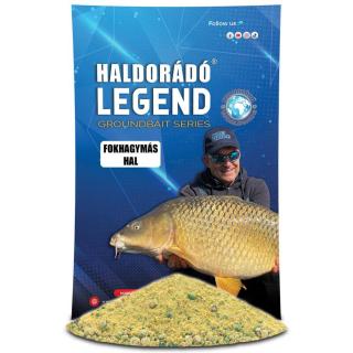 Haldorádó LEGEND Groundbait - Fokhagymás hal etetőanyag 800g