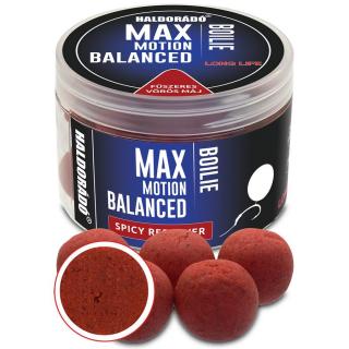 HALDORÁDÓ MAX MOTION Boilie Balanced 20 mm - Fűszeres Vörös Máj