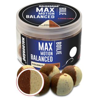 HALDORÁDÓ MAX MOTION Boilie Balanced 20 mm - Kókusz  Tigrismogyoró