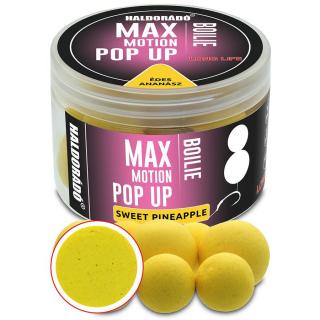 HALDORÁDÓ MAX MOTION Boilie Pop Up 16, 20 mm bojli - Édes Ananász