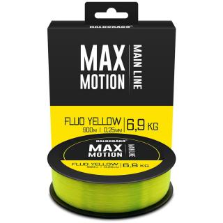 HALDORÁDÓ MAX MOTION Fluo Yellow 0,25 mm / 900 m zsinór - 6,9 kg