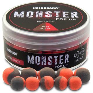 Haldorádó MONSTER Pop Up Method 9, 11 mm - Máj  Vér 30g