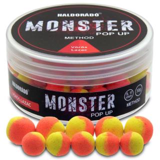 Haldorádó MONSTER Pop Up Method 9, 11 mm - Vörös Lazac 30g