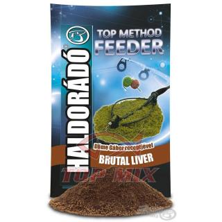 Haldorádó TOP Method Feeder - Brutal Liver etetőanyag 800g