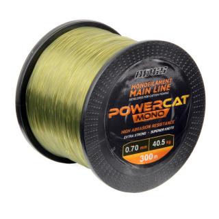 NEVIS POWERCAT MONO 300M 0.50MM DARK GREEN harcsázó zsinór