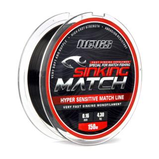 NEVIS SINKING MATCH 150m 0.16mm monofil zsinór