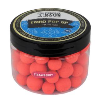 Perfect Baits FLUO POP UP 50 g Strawberry (Eper)