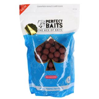 Perfect Baits Krill  Black Pepper (Krill rák  fekete bors) bojli, HARD 24mm, 1 kg